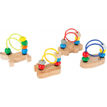 Mini Kralenspiraal - Auto met rode spiraal