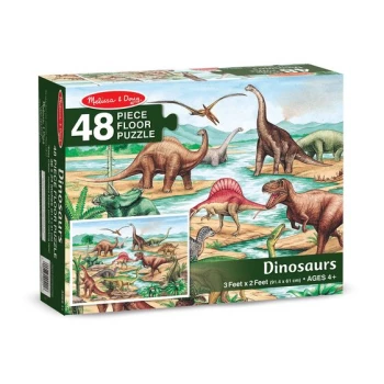 Vloerpuzzel Dinosaurus 48st