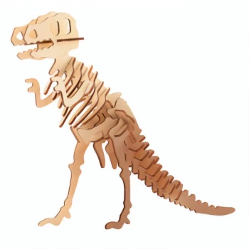 Houten 3-D Dinosaurus Puzzel - Parasaurolophos