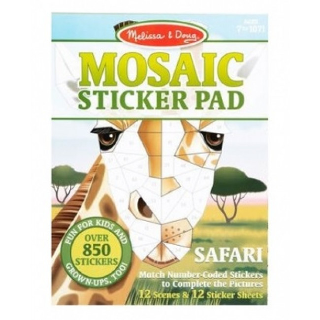 Mozaïek Stickerboek - Safari