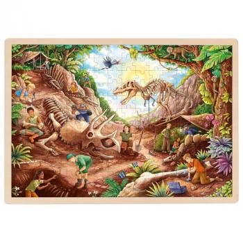 Puzzel Dinosaurus Opgravingsplaats 192st