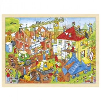 Puzzel Bouwplaats 96st