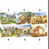 Mini-puzzel Afrika 24st 6ass - Dier 5 Neushoorn