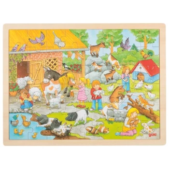 Puzzel Kinderboerderij 48st.