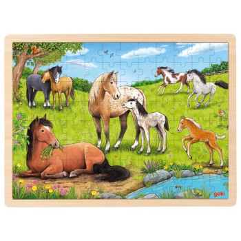 Puzzel, Zomer op de paardenweide 96st