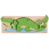 Puzzel Krokodil met Cijfers 10st